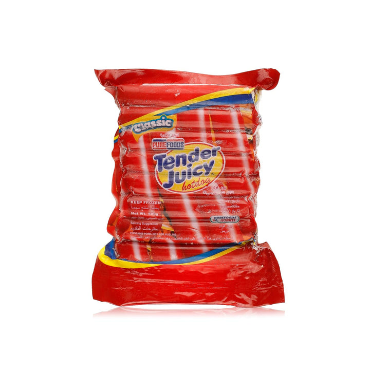 Phl Purefood Hotdog Regular (Frozen) 500Gm