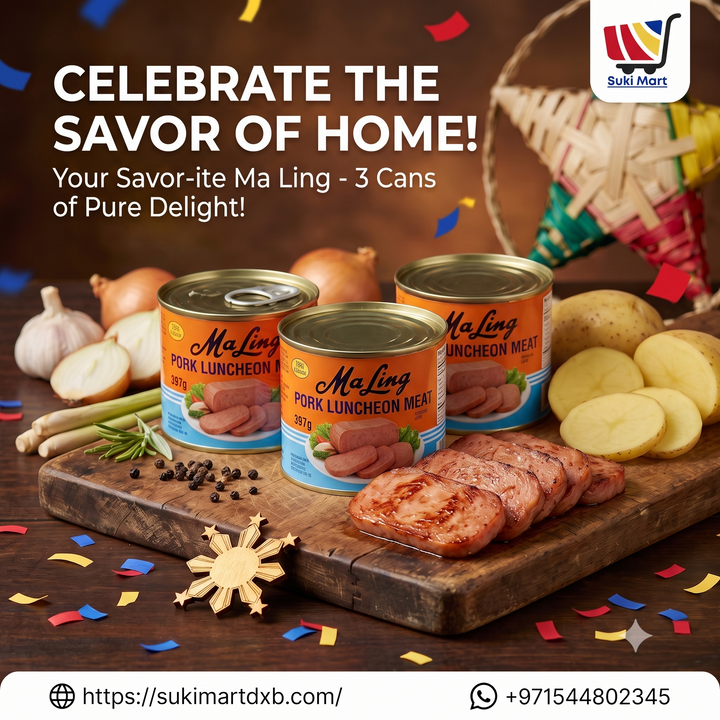 Maling Pork Luncheon Meat 3x397Gm