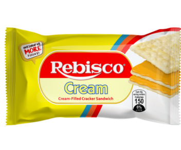 Rebisco Sandwich Biscuit Crackers Filled 10x32Gm
