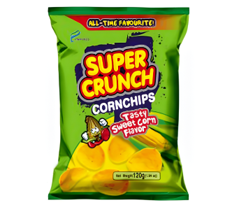 Super Crunch Corn Chips Tasty Sweet 120Gm