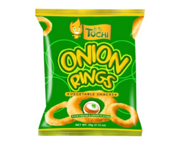 Tochi Sour Cream & Onion Rings 35Gm
