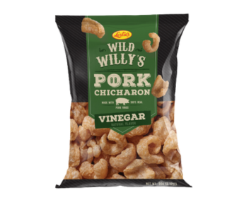 Leslies Wild Willys Real American Chicharrones (Vinegar) 90Gm
