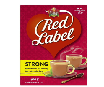 Brooke Bond Red Label Loose Black Tea 2x400Gm