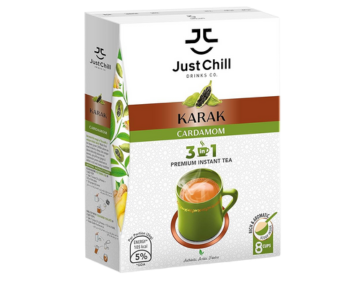 Just Chill 3in1 Karak Chai Instant Tea 10 x 26 Gm