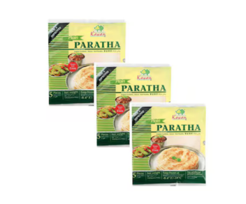 Kawan Frozen Paratha Plain 3 Pack 3X400Gm
