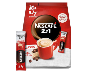 Nescafé 2In1 Classic Instant Coffee Sachet 30 x 11.7Gm