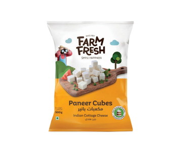 Farm Fresh Frozen Paneer Cubes (Special Offer)500Gm