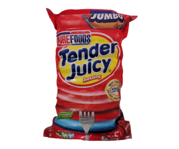 Phl Purefood Fz Hotdog 4.5 Jumbo Pork 1Kg