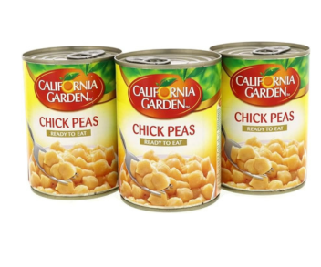 California Garden Chick Peas 3+1 x 400Gm