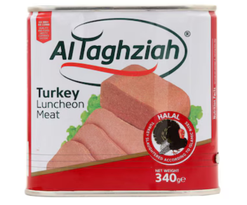 Al Taghziah Turkey Luncheon Meat 340Gm