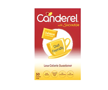 Canderel Low Calorie Sweetener Sachets 100Gm