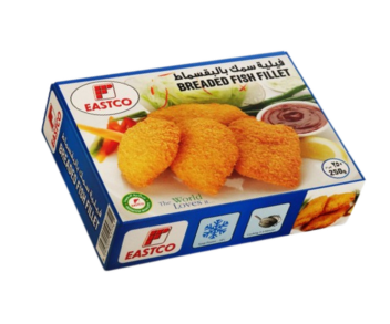 Eastco Frozen Breaded Fish Fillets 2 x 250Gm