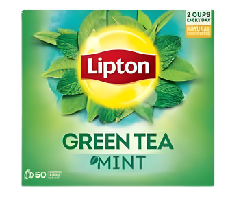 Cosco Green Mint Natural Flavour 100 Tea Bags