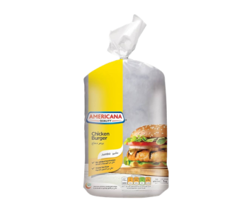 Americana Chicken Burger Big Size (10 Pcs) 1Kg