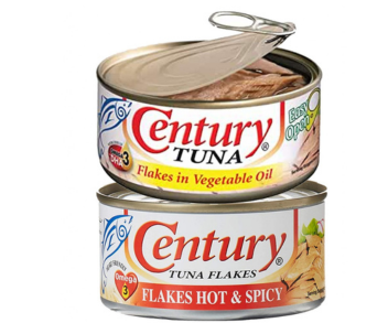 Century Tuna 2 Hot & Spicy + 1 Vegetable Oil 3 x 180Gm