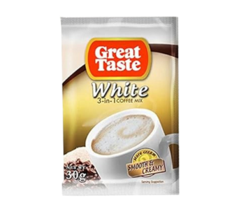 Great Taste White 3in1 Smooth 10 x 30Gm