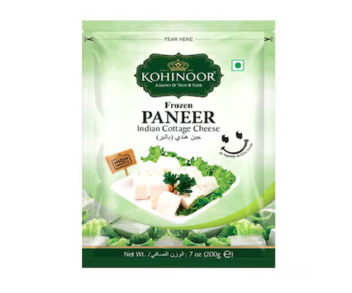 Kohinoor Frozen Pasteurized Cottage Cheese 200Gm