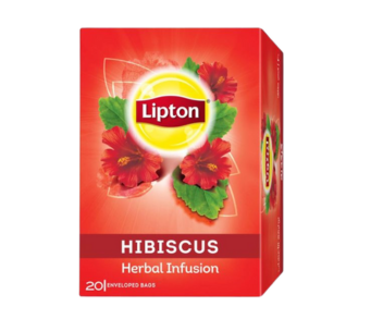 Lipton Hibiscus Herbal Infusion Tea 1x20 Pcs
