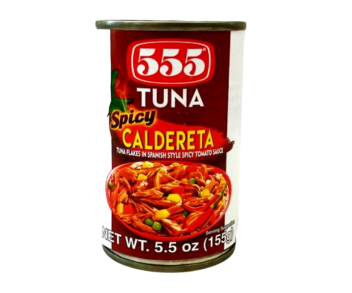 555 Spicy Tuna Caldereta In Tomato 155Gm