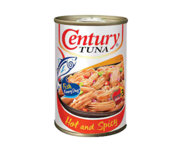 Century Tuna Flakes in Oil (2x155g) & Hot 4 x 155Gm