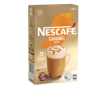 Nescafé Cafe Style Instant Caramel Latte 10 x 17Gm