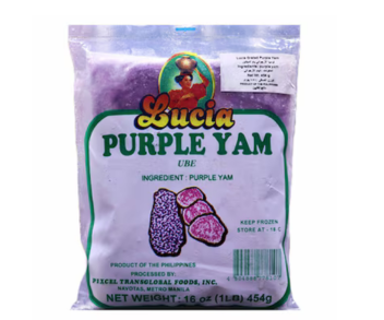 Lucia Purple Yam Ube (Frozen) 454Gm
