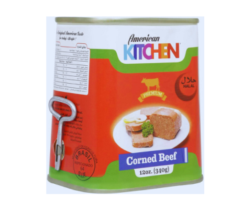 American Kitchen Can Corned Beef 2 x 340Gm