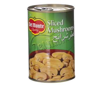 DelMonte Sliced Mushrooms 400Gm