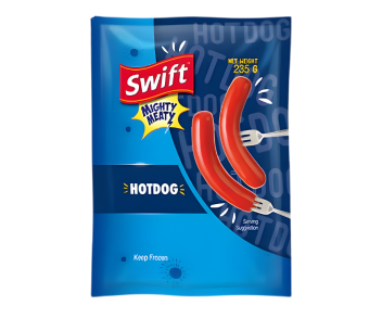 Swift Mighty Meaty Hotdog Regular 235Gm