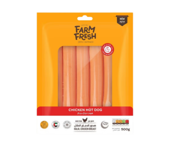 Farm Fresh Chicken Hot Dogs 500Gm