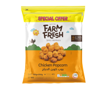 Farm Fresh Chicken Popcorn 750 Gm+250Gm 1Set