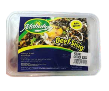 Mabuhay Frozen Fully Cooked Chicken Sisig 250Gm