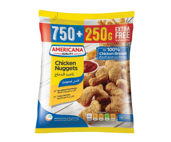 Americana Frozen Chicken Nuggets (750g) 1Kg
