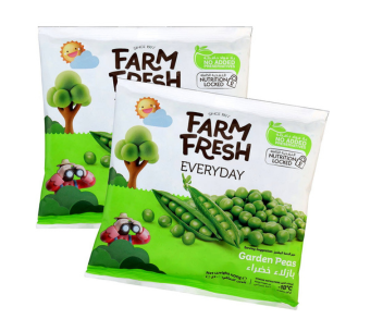 Farm Fresh Everyday Frozen Garden Peas 2 x 400Gm