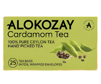 Alokozay 100% Ceylon & Cardamom Tea 25 Per Pack