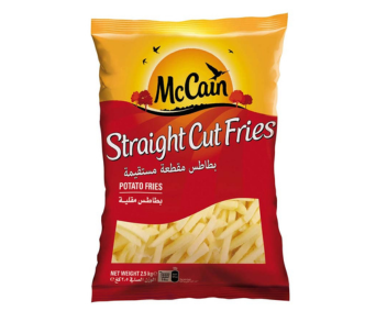 McCain Frozen Straight Cut Fries (Sp...2.5Kg
