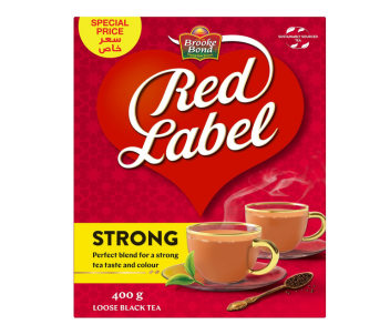 Brooke Bond Red Label Strong Loose Tea 400Gm