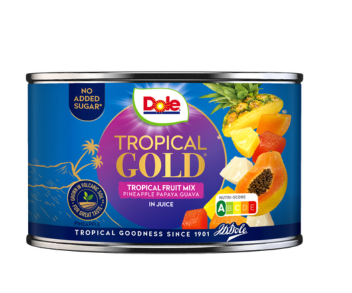 Dole Tropical Gold Pineapple, Papaya 227Gm