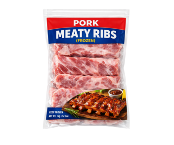 Pork Meaty Ribs (Frozen) 1Kg