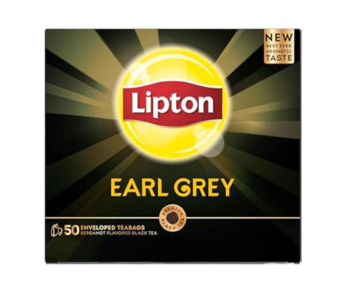 Lipton Earl Grey Bergamot Black Tea 25 Per Pack