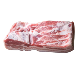 Pork Belly Bone Less Frozen (Cut In Large Strips) 1Kg