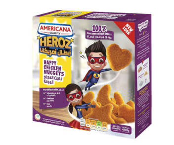 Americana Heroz Frozen Chicken Nuggets 400Gm