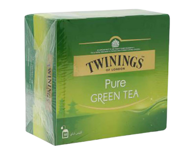 Twinings Pure Green Tea Bags 50's
