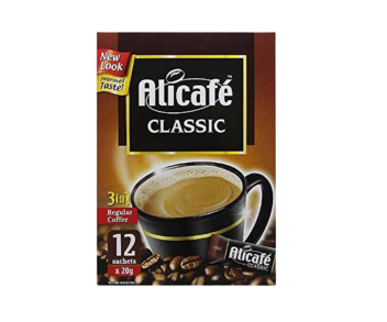 Alicafe Classic 3in1 Instant Coffee 20 x 20Gm