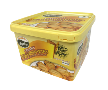 Angelina Creamy Butter Cookies in Tub 600Gm
