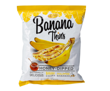 Leslie's Honey Dipped Thin Banana Chips  100Gm