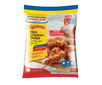 Americana Twisterz Frozen Mini Chicken Strips 750Gm