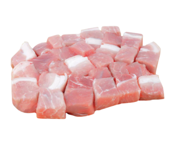 Pork Belly Bone Less Frozen (Menudo cut) 1Kg