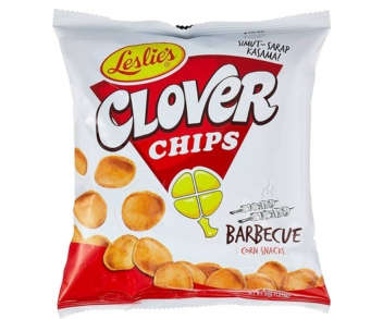 Leslies Clover Chips BBQ Flavor 55Gm