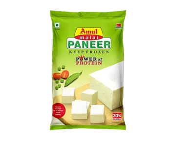 Amul Frozen Paneer (Vegetarian) 200Gm